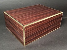 American Made Humidor made from Indian Rosewood
